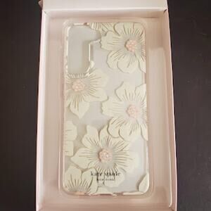 Kate Spade Hollyhock Protective Hard Shell Case for Samsung‎ Galaxy S22+